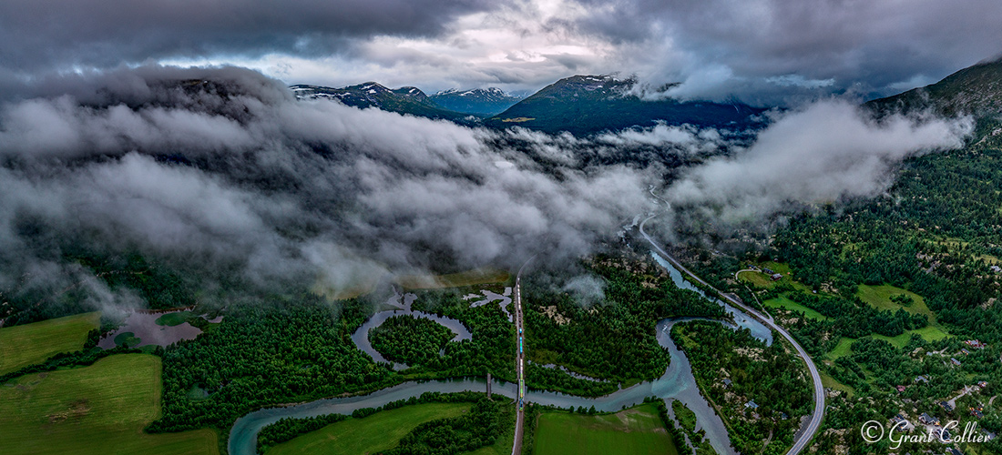 Clouds above Bjorli, Norway