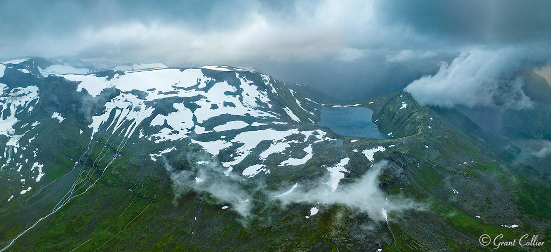 Skagedalsvatnet lake above Geiranger, Norway